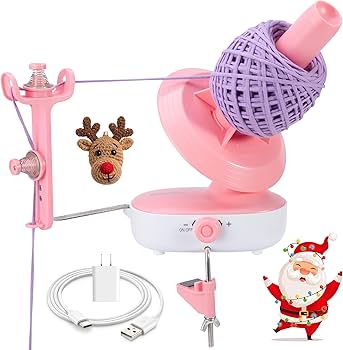 Amazon.com: Etcokei Electric Yarn Ball Winder Pro for Crocheting
